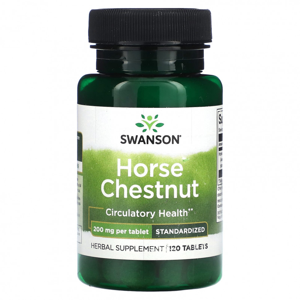 ���� ������ (Iherb) Swanson, ������� ������, �������������������, 200 ��, 120 ��������, ������ �� 1920 ���