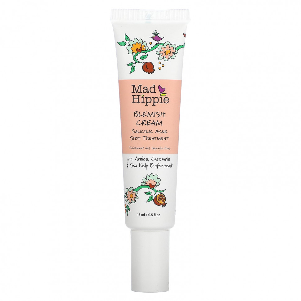 ���� ������ (Iherb) Mad Hippie, Blemish Cream, �������� �� ����� �� ����, �����������, 15 �� (0,5 ����. �����), ������ �� 2000 ���