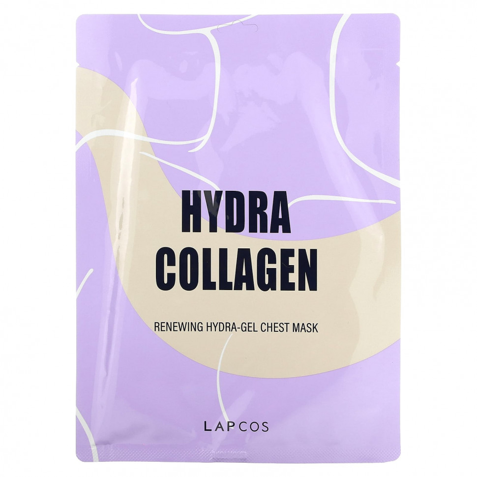 ���� ������ (Iherb) Lapcos, Hydra Collagen, Renewing Hydra-Gel Chest Beauty Mask, 1 Sheet, 1.14 oz (40 g), ������ �� 1900 ���