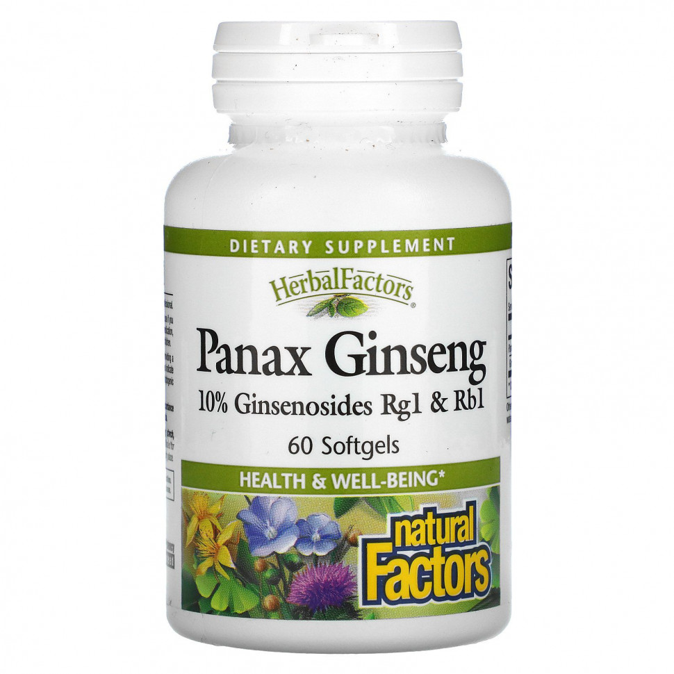���� ������ (Iherb) Natural Factors, �������� ������������ (Panax ginseng), 30 ������ ��������, ������ �� 1680 ���
