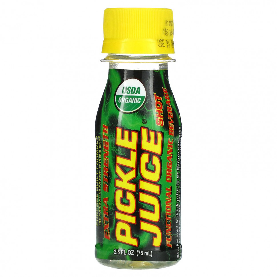 ���� ������ (Iherb) Pickle Juice, Pickle Juice Shot, ������� ����, 75 �� (2,5 ����. �����), ������ �� 550 ���