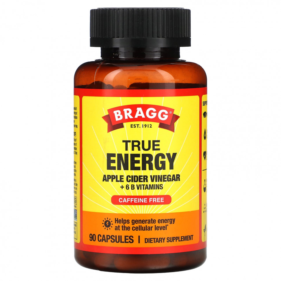 ���� ������ (Iherb) Bragg, True Energy, �������� ����� � 6 ��������� ������ B, ��� �������, 90 ������, ������ �� 4290 ���