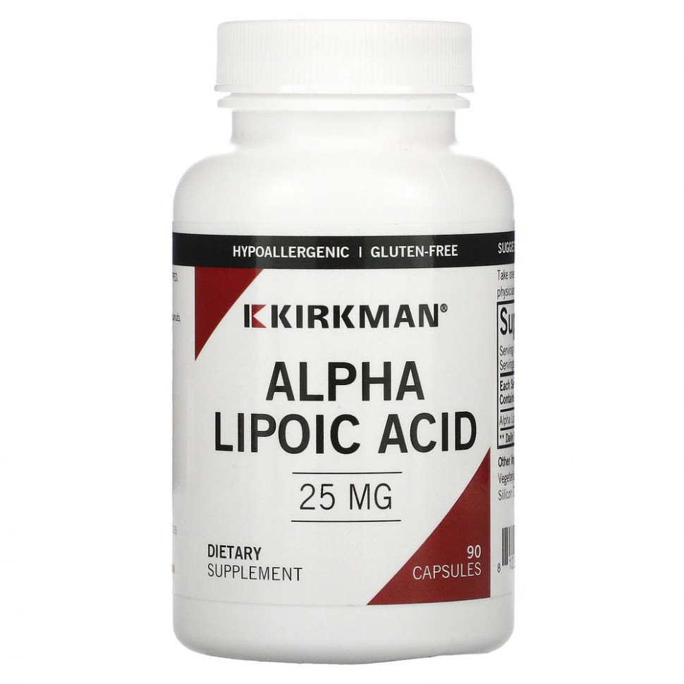 ���� ������ (Iherb) Kirkman Labs, �����-�������� �������, 25 ��, 90 ������, ������ �� 4230 ���