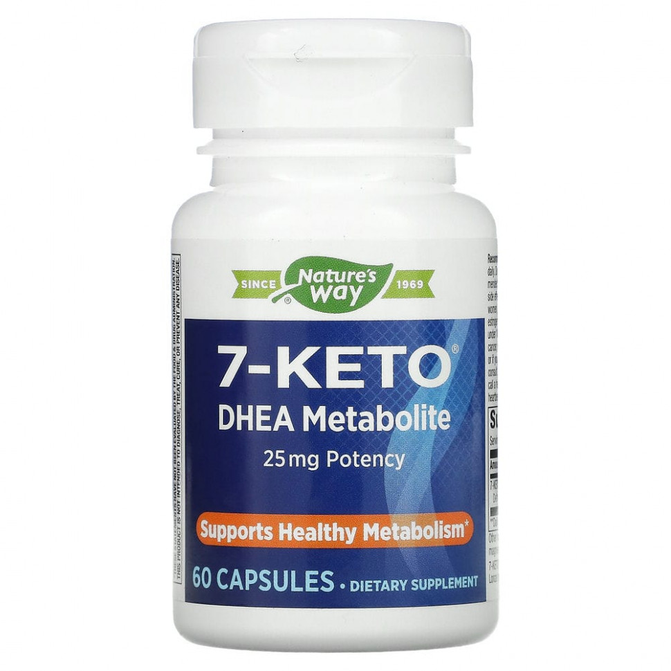���� ������ (Iherb) Enzymatic Therapy, 7-KETO, ��������� ����������������������, 60 ������, ������ �� 4010 ���