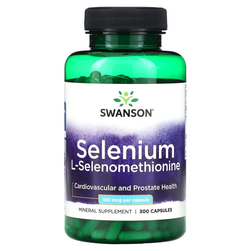 ���� ������ (Iherb) Swanson, �����, L-��������������, 100 ���, 300 ������, ������ �� 1770 ���