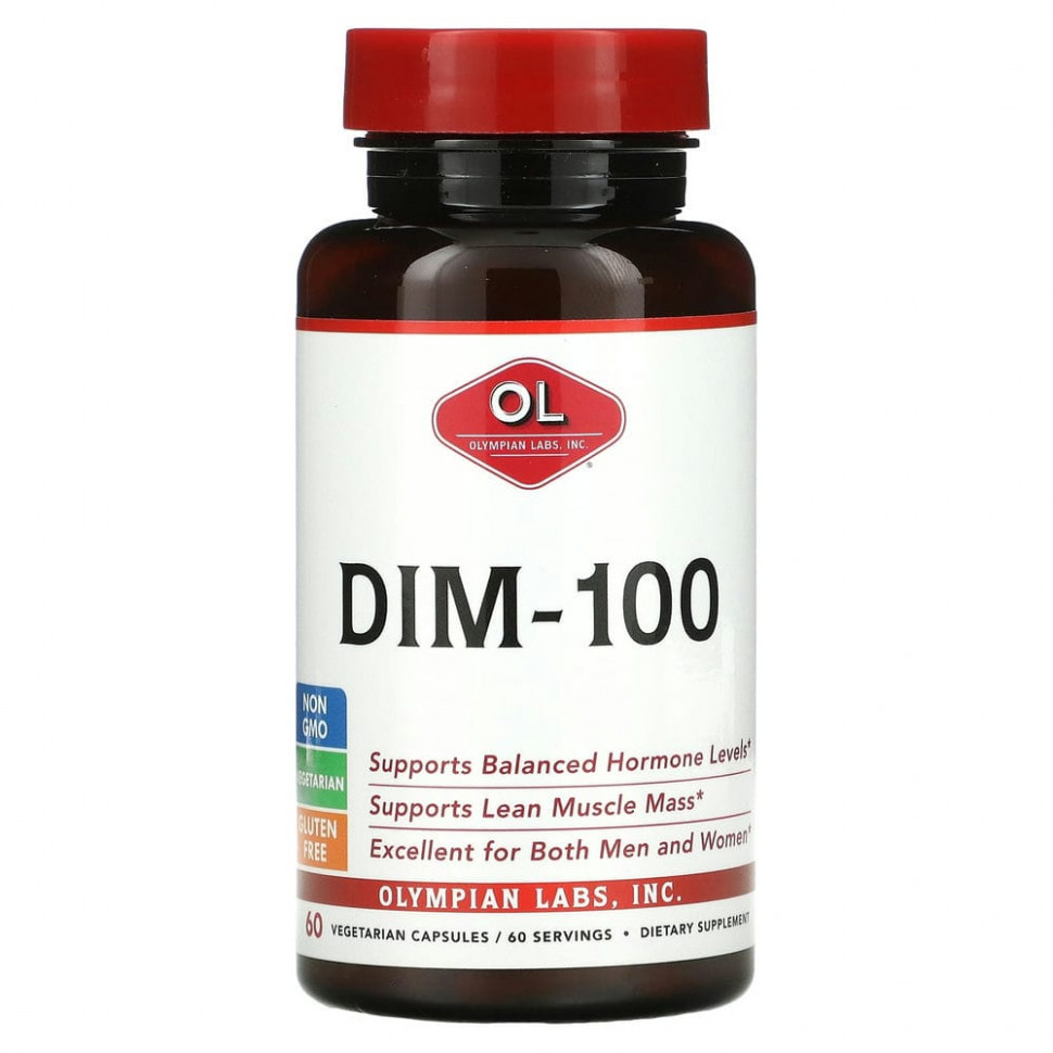   (Iherb) Olympian Labs, DIM-100, 60  ,   4670 