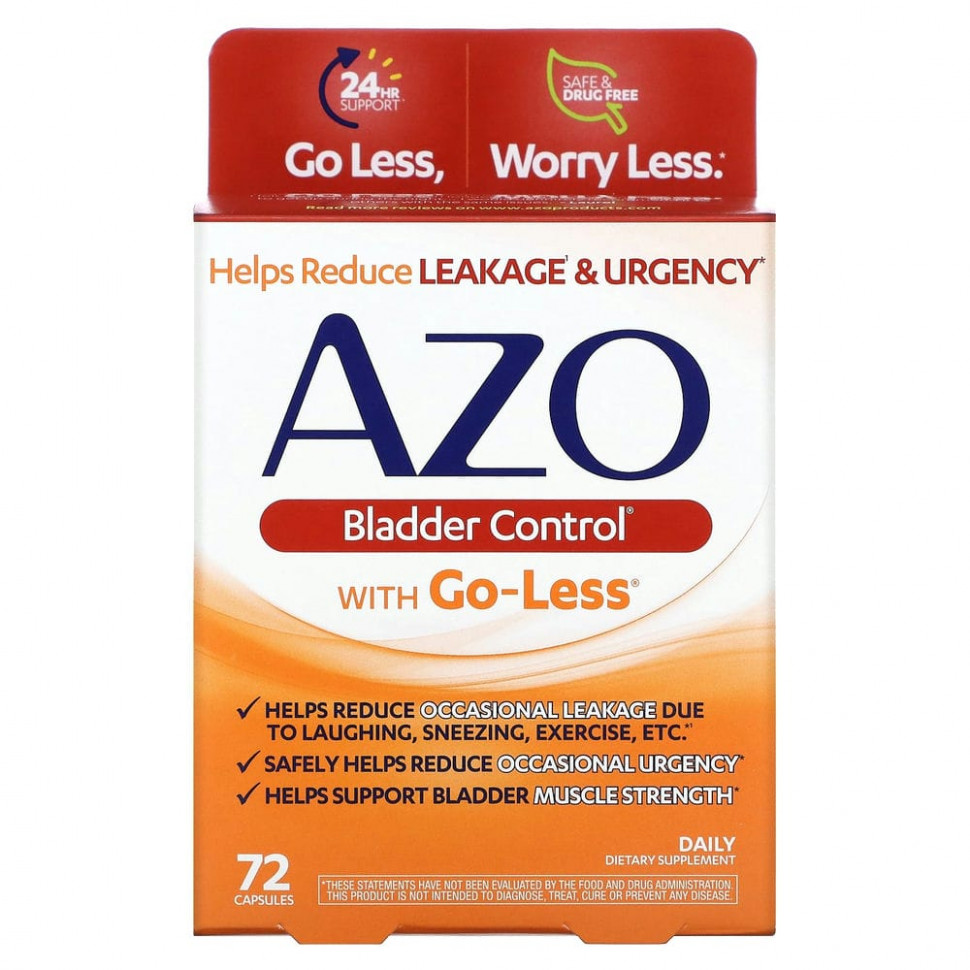 ���� ������ (Iherb) Azo, Bladder Control � Go-Less, 72 �������, ������ �� 5630 ���