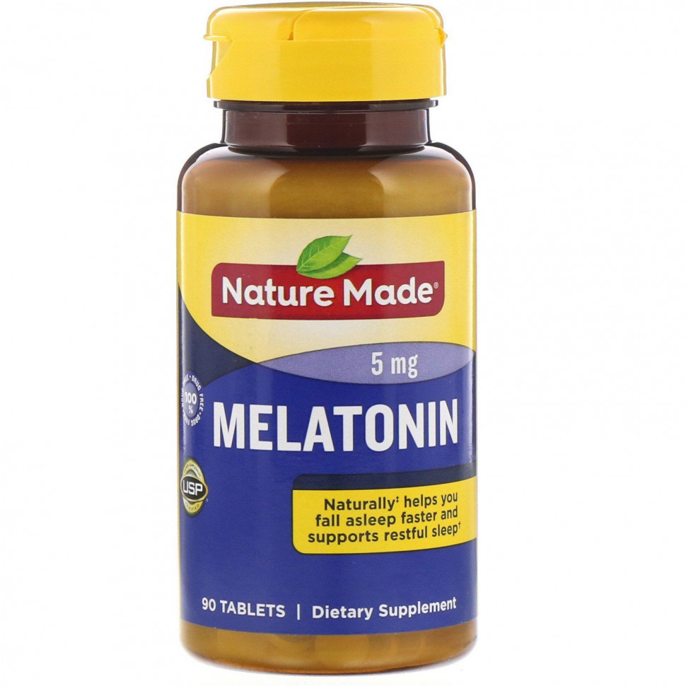 ���� ������ (Iherb) Nature Made, ���������, 5 ��, 90 ��������, ������ �� 1970 ���