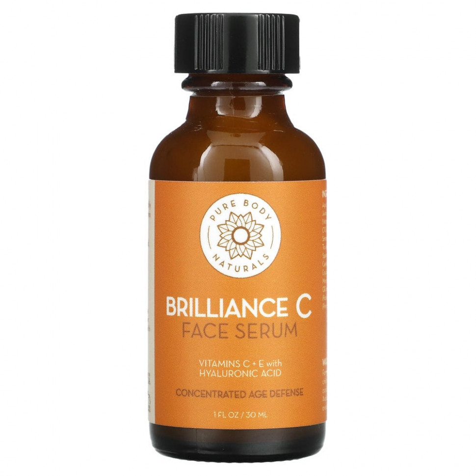 ���� ������ (Iherb) Pure Body Naturals, Brilliance C, ��������� ��� ����, 30 �� (1 ����. �����), ������ �� 1730 ���