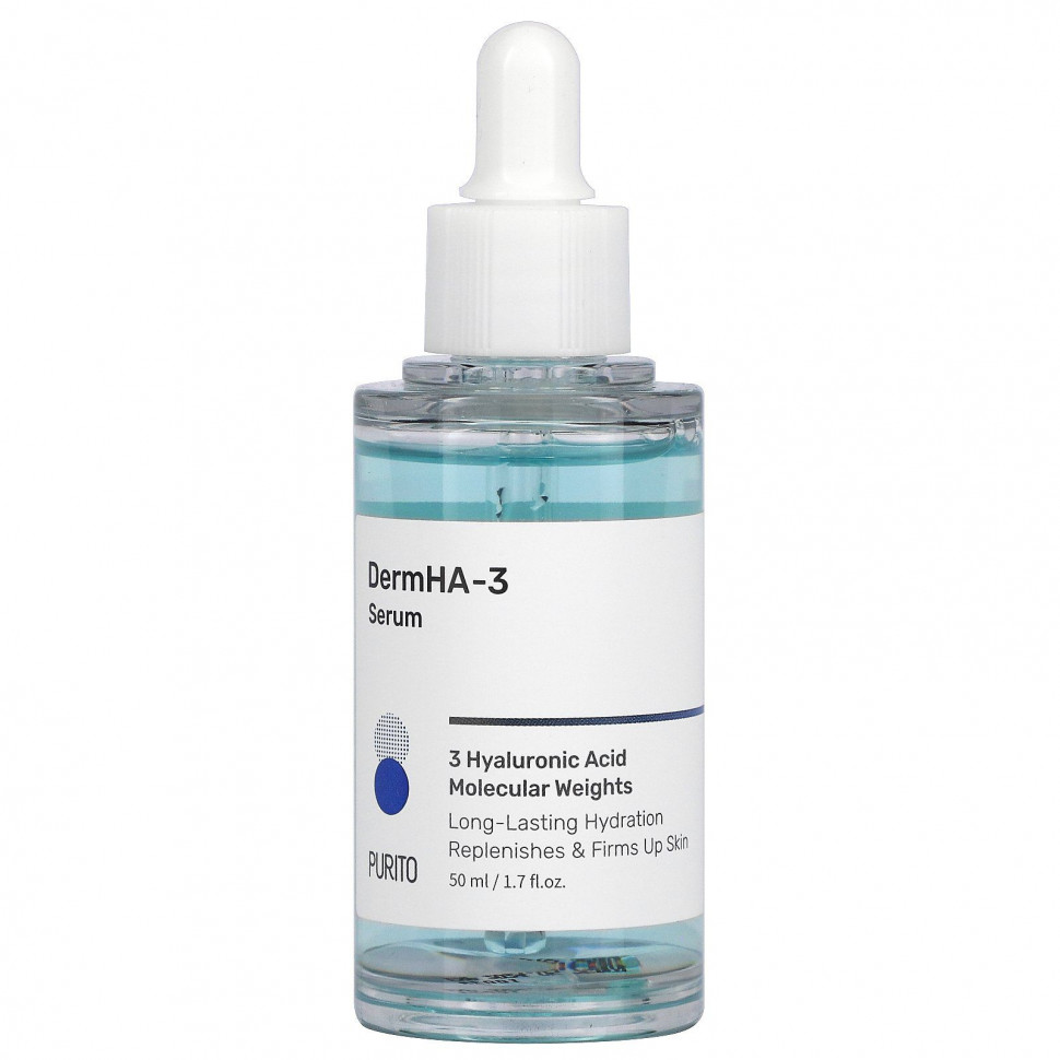 ���� ������ (Iherb) Purito, DermaHA-3 ���������, ��� �������, 50 �� (1,7 ����. �����), ������ �� 4050 ���