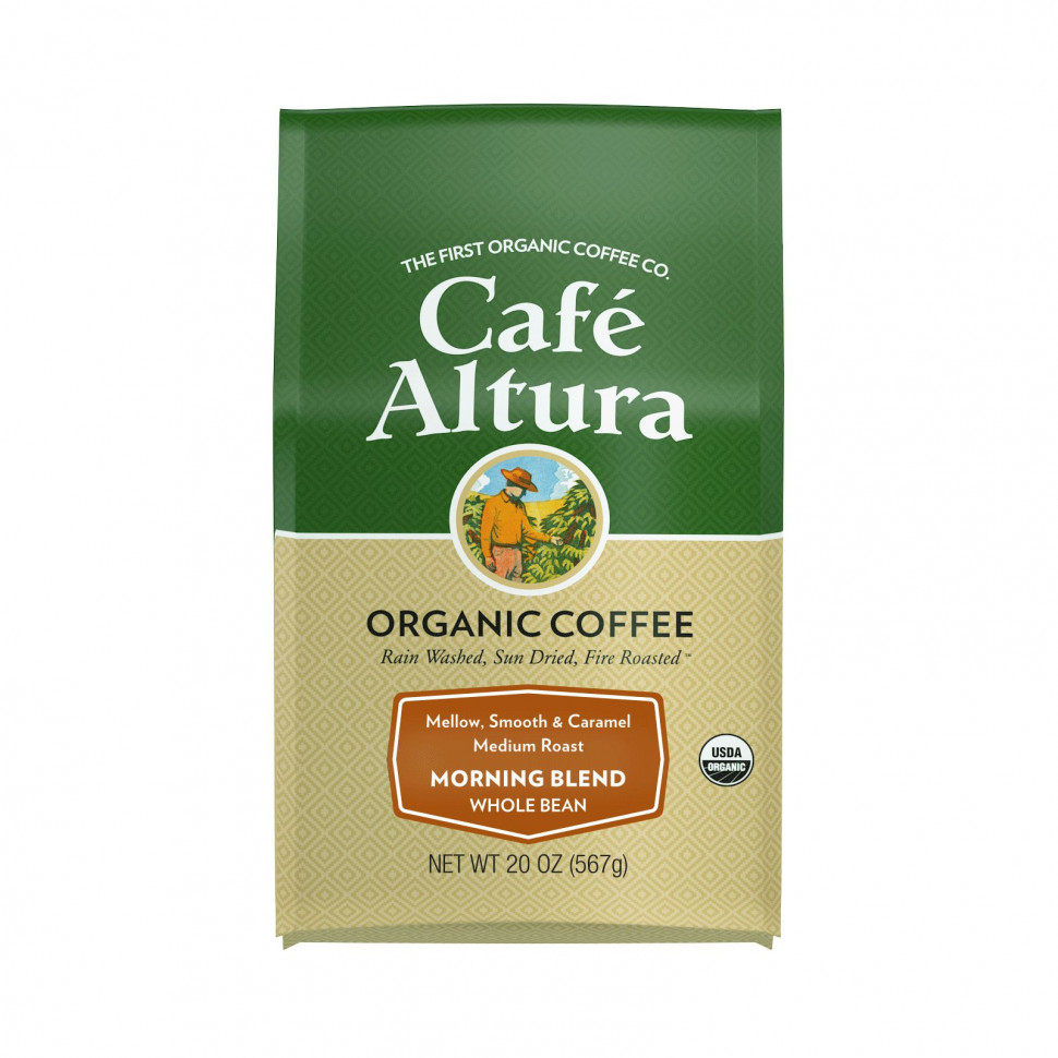 ���� ������ (Iherb) Cafe Altura, ������������ ����, �������� �����, ������� �����, ������� �������, 567 � (20 �����), ������ �� 3910 ���