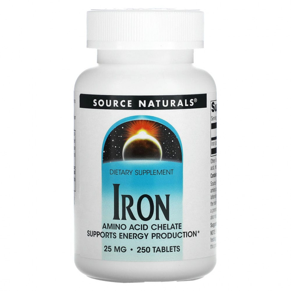 ���� ������ (Iherb) Source Naturals, ������, 25 ��, 250 ��������, ������ �� 2480 ���