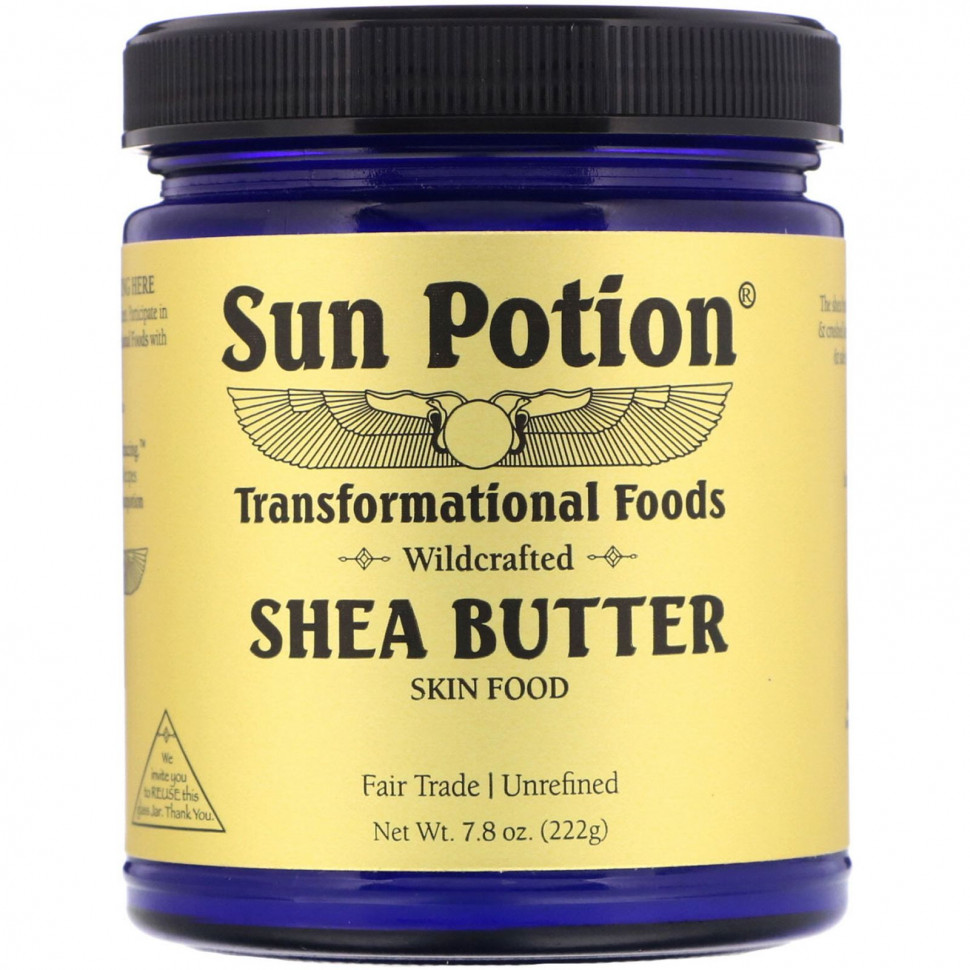 ���� ������ (Iherb) Sun Potion, Shea Butter Wildcrafted, 7.8 oz (222 g), ������ �� 4650 ���