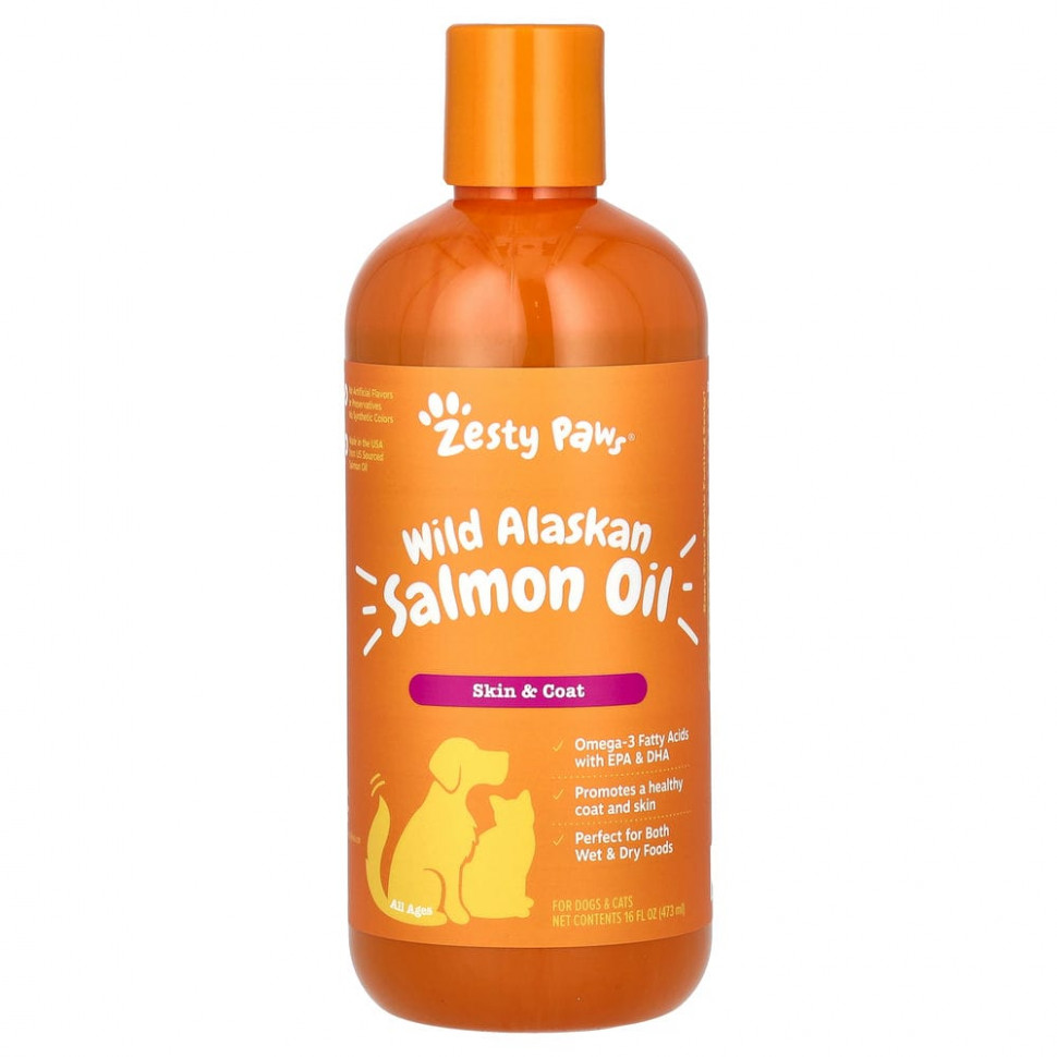 ���� ������ (Iherb) Zesty Paws, ��� ������ ������������ ������, ��� ����� � ����� ������ ��������, ��� �������� ���� � ������, 473 �� (16 ����. �����), ������ �� 6020 ���