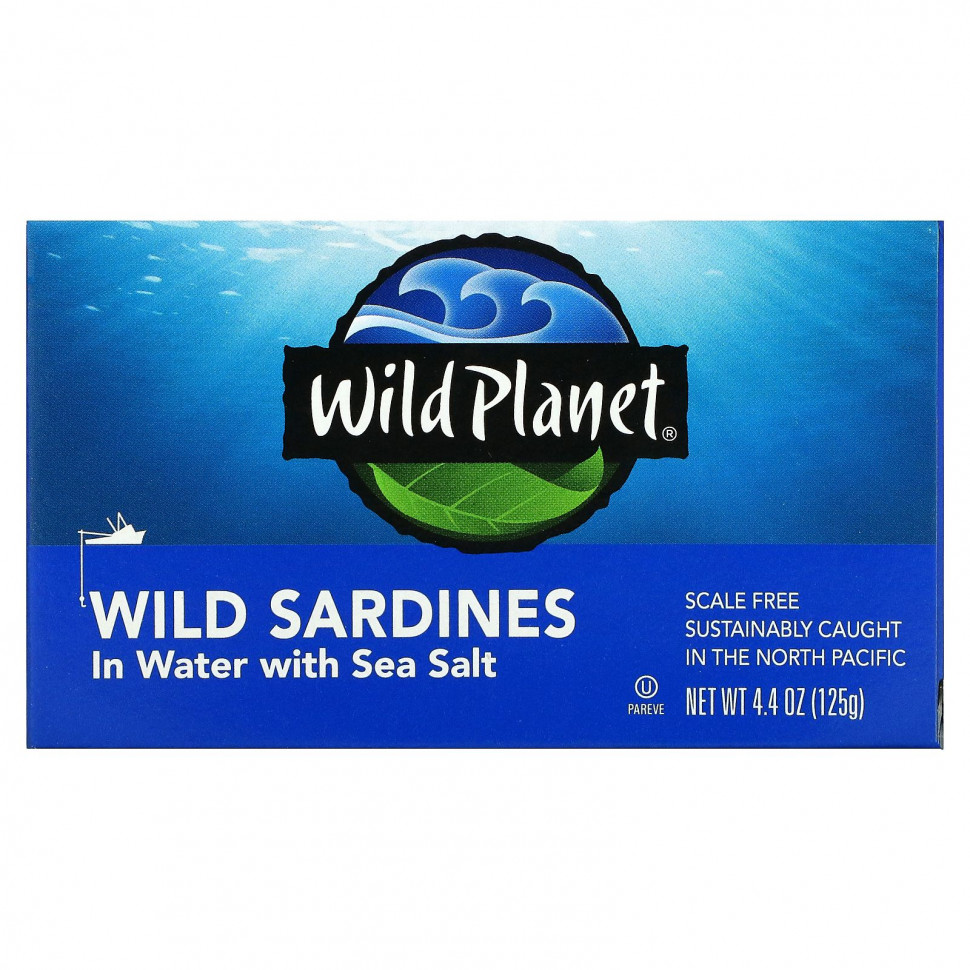 ���� ������ (Iherb) Wild Planet, ����� ������� � �������� � ������� �����, 4,4 ����� (125 �), ������ �� 720 ���