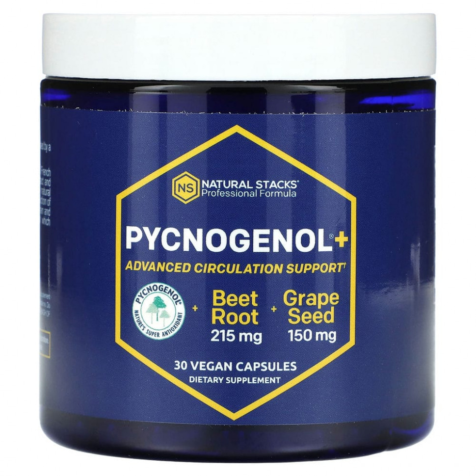 ���� ������ (Iherb) Natural Stacks, Pycnogenol +, 30 ��������� ������, ������ �� 4950 ���