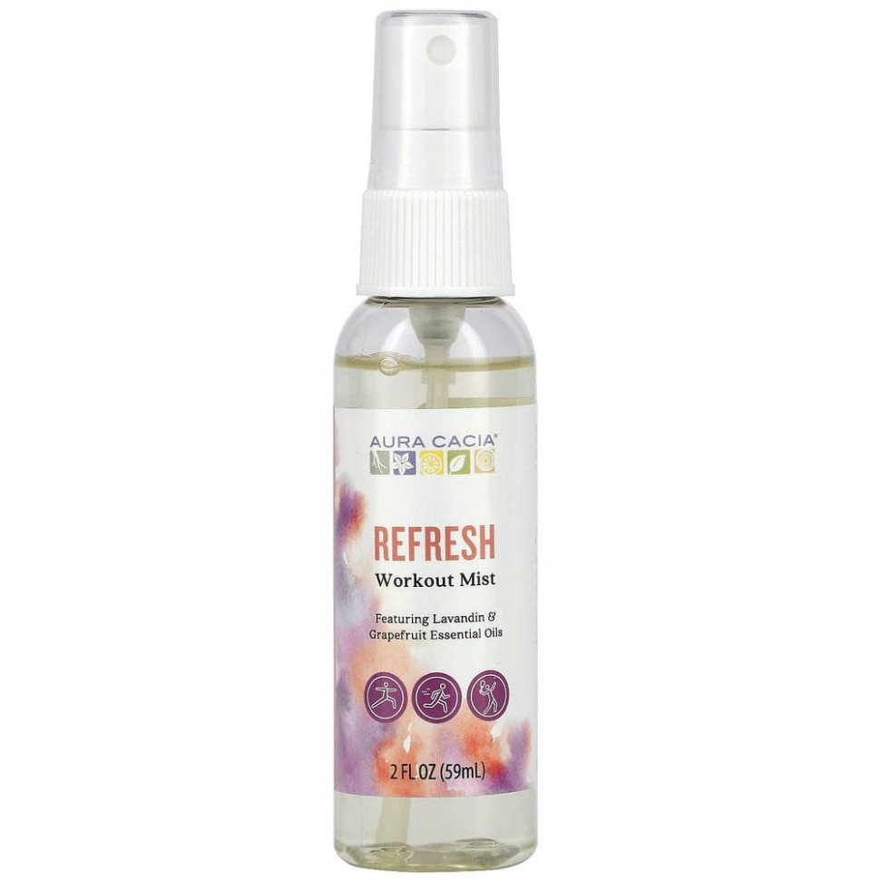 ���� ������ (Iherb) Aura Cacia, Refresh, ����� ��� ����������, 59 �� (2 ����. �����), ������ �� 780 ���