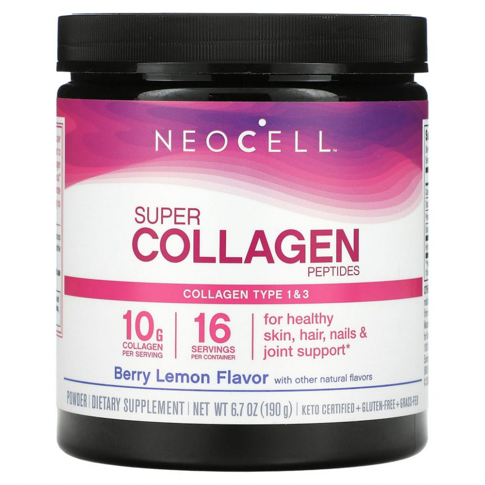 ���� ������ (Iherb) Neocell, ����������������� �������, ��� 1 � 3, ����� � �����, 190 � (6,7 �����), ������ �� 4040 ���