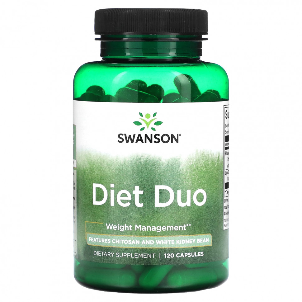 ���� ������ (Iherb) Swanson, Diet Duo, 120 ������, ������ �� 4820 ���