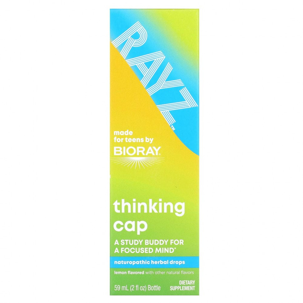 ���� ������ (Iherb) Bioray Inc., Rayz, Thinking Cap, ���������������� �������� �����, �����, 59 �� (2 ����. �����), ������ �� 5640 ���