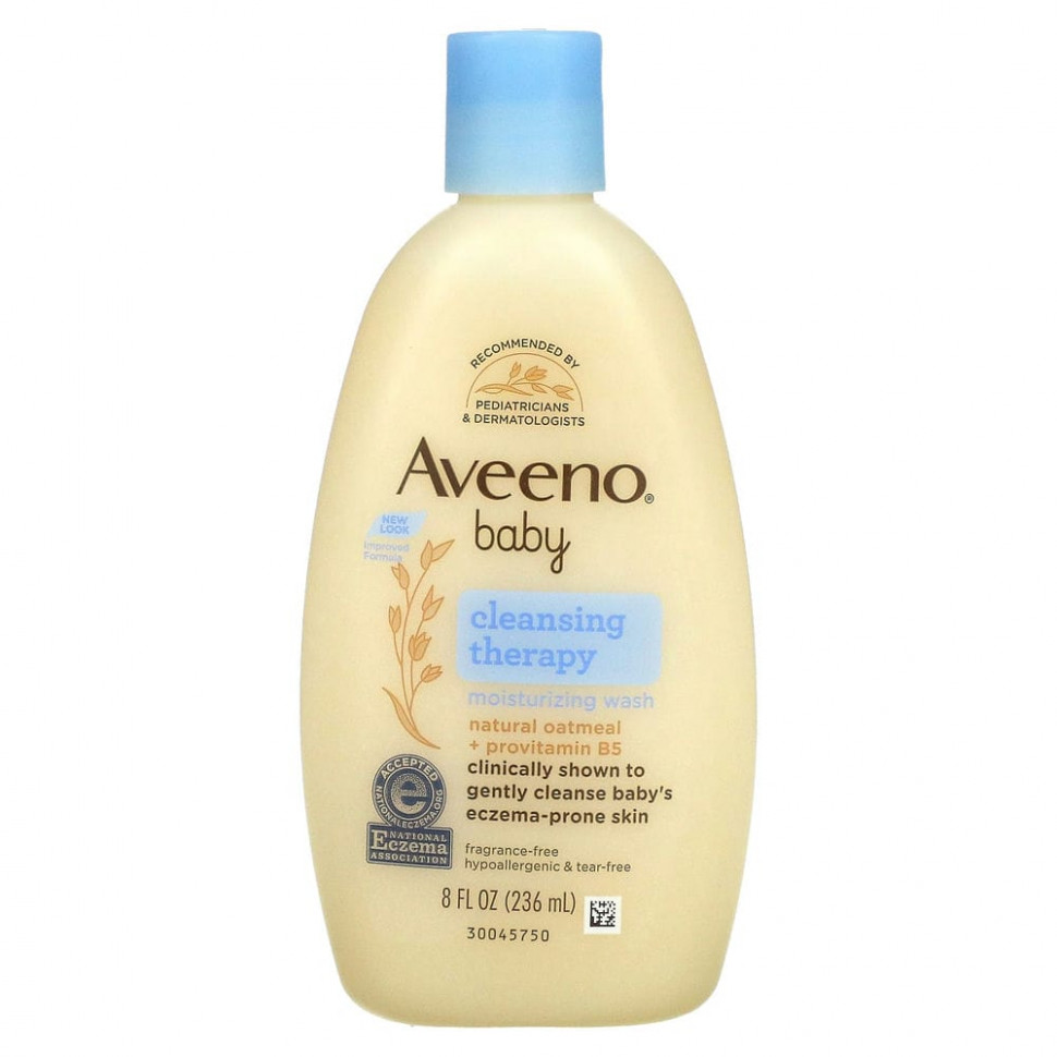 ���� ������ (Iherb) Aveeno, Baby, ����������� �������� ��� �������� Cleansing Therapy, ��� ������, 236 �� (8 ������ �����), ������ �� 2200 ���