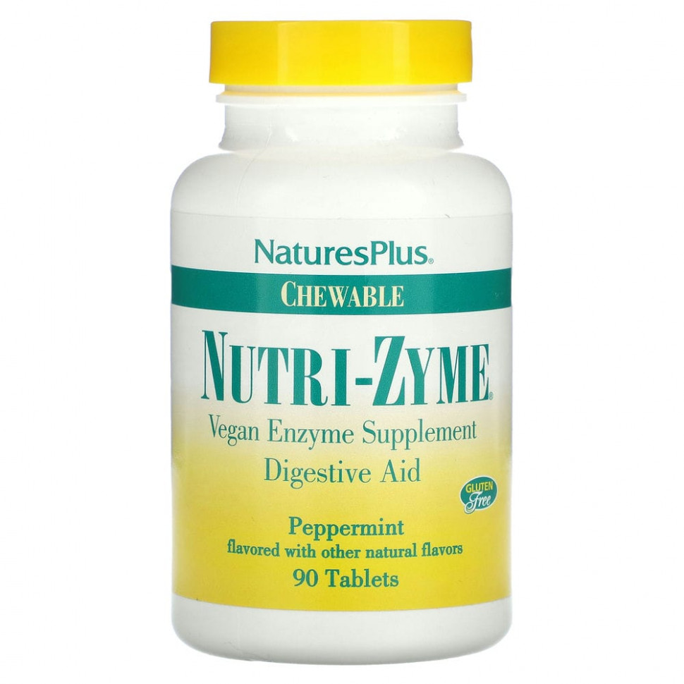 ���� ������ (Iherb) NaturesPlus, ����������� Nutri-Zyme, �������� ����, 90 ��������, ������ �� 1950 ���