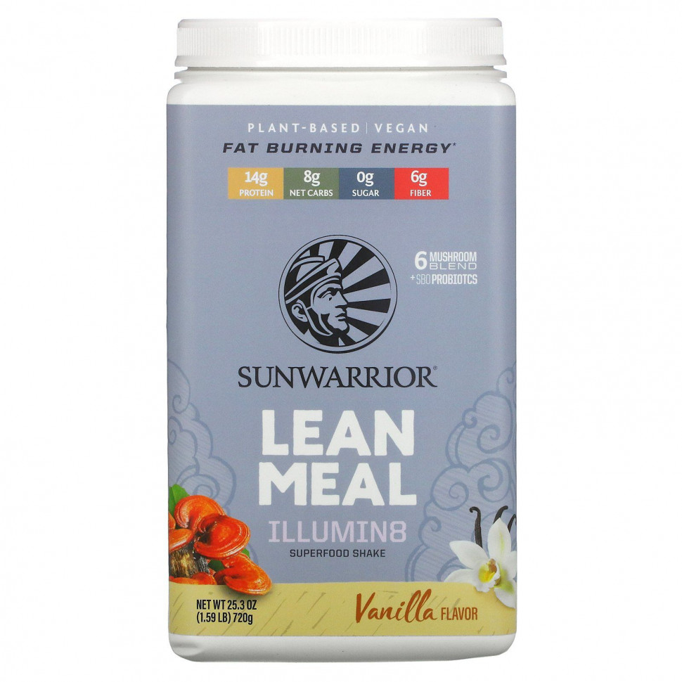 ���� ������ (Iherb) Sunwarrior, Illumin8 ������� ���, ������, 720 � (1,59 �����), ������ �� 7130 ���