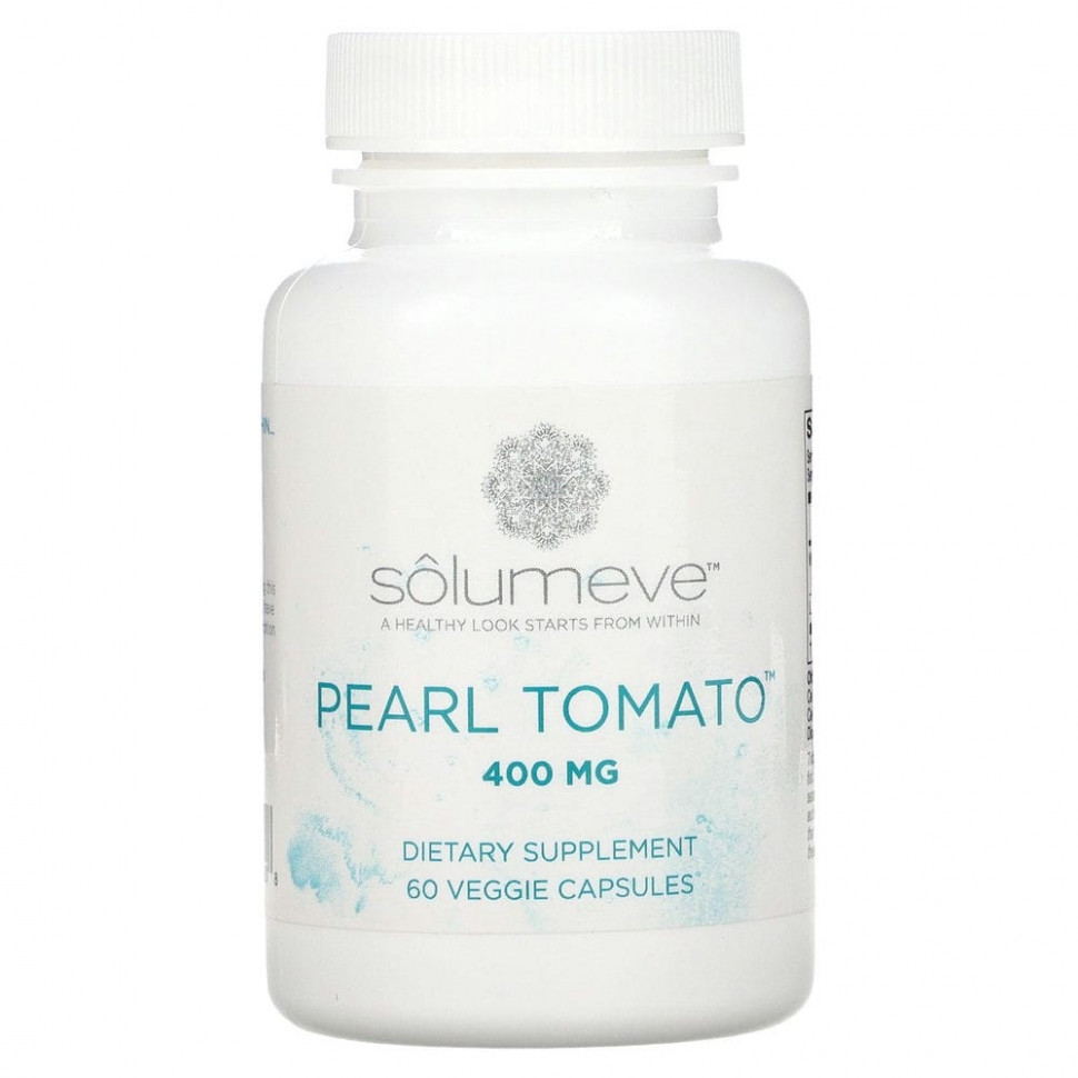 ���� ������ (Iherb) Solumeve, Pearl Tomato, ������� ��� �������� ����, 400 ��, 60 ������������ ������, ������ �� 4970 ���