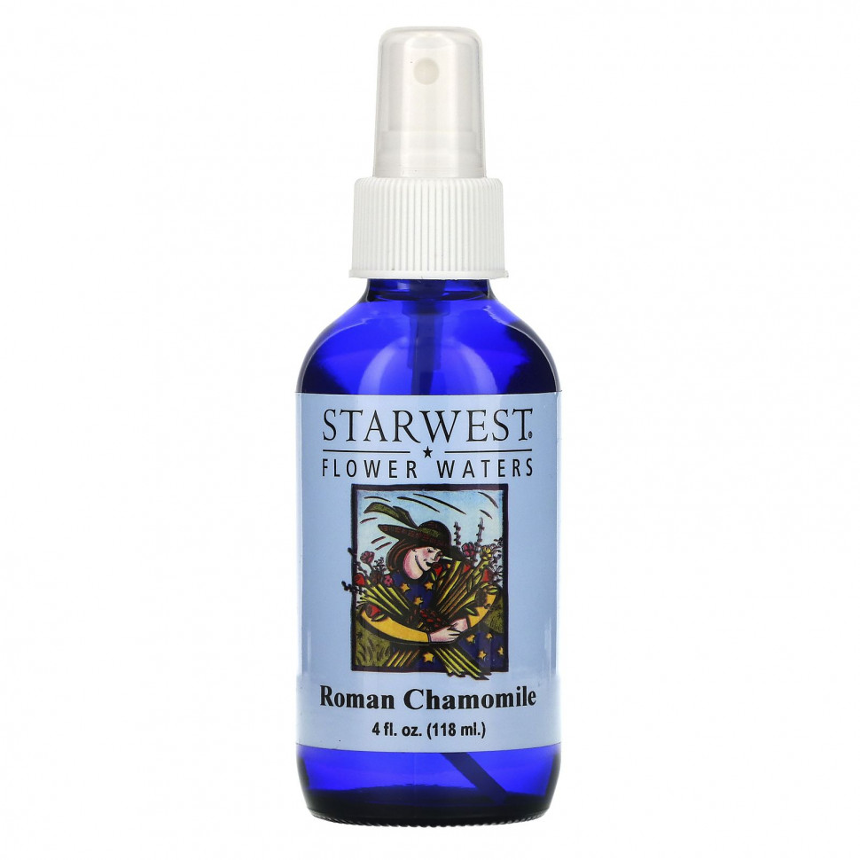 ���� ������ (Iherb) Starwest Botanicals, Flower Waters, ������� �������, 118 �� (4 fl oz), ������ �� 1470 ���