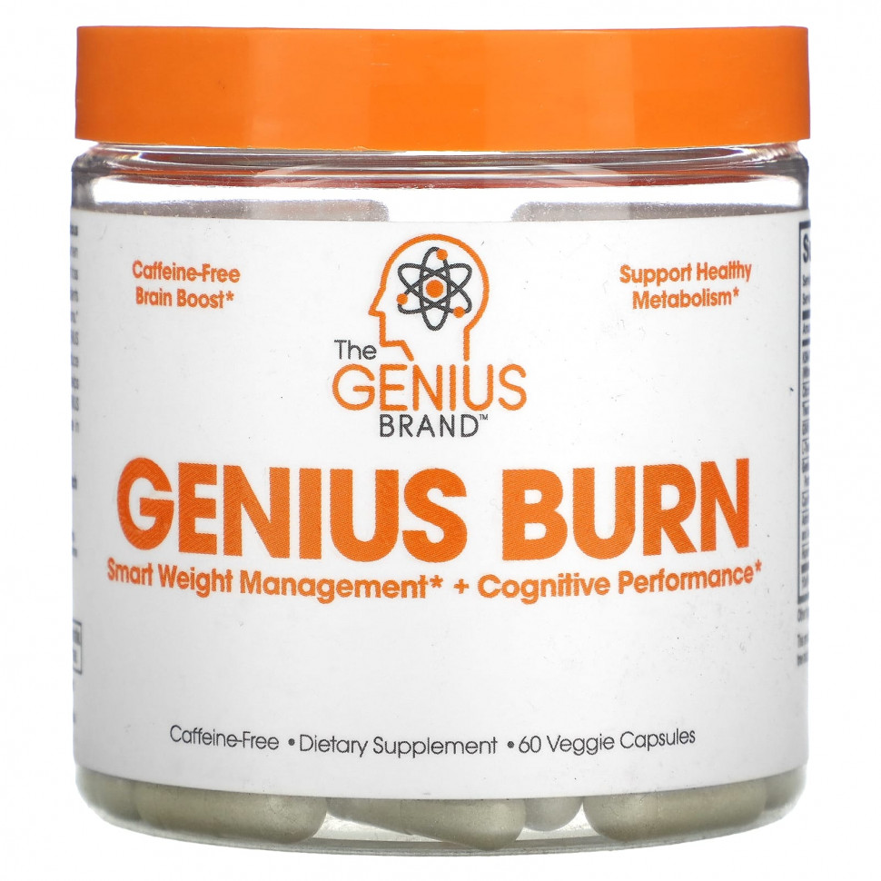 ���� ������ (Iherb) The Genius Brand, Genius Burn, ��� �������, 60 ������������ ������, ������ �� 8670 ���