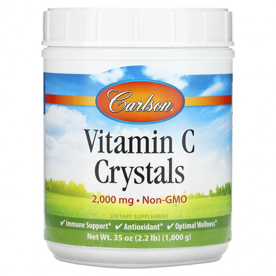 ���� ������ (Iherb) Carlson, ��������� �������� C, 2000 ��, 1000 � (2,2 �����), ������ �� 7800 ���