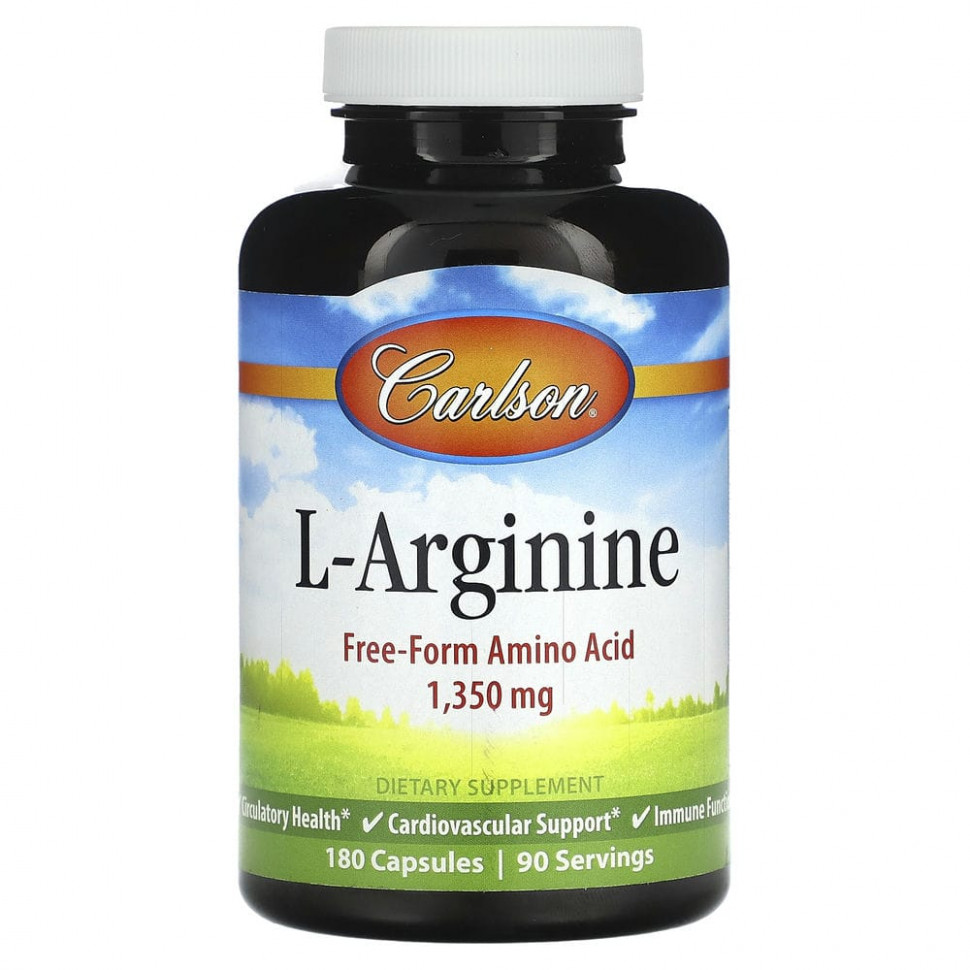 ���� ������ (Iherb) Carlson, L-�������, 675 ��, 180 ������, ������ �� 4830 ���