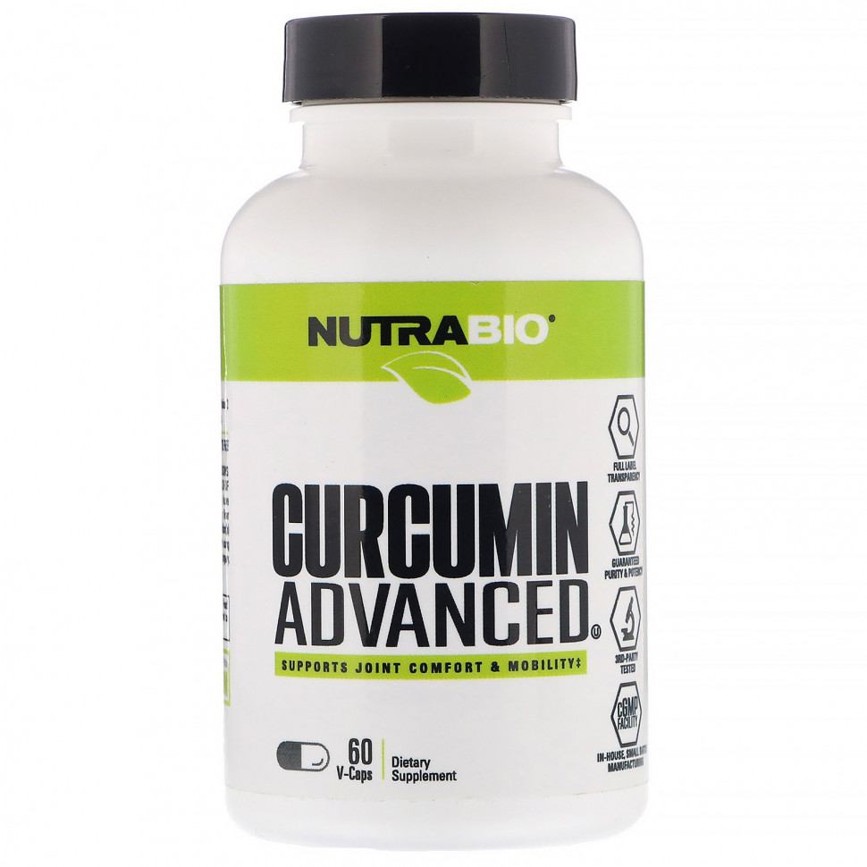 ���� ������ (Iherb) NutraBio Labs, �������� � ���������� ����������, 60 ������������ ������, ������ �� 5640 ���