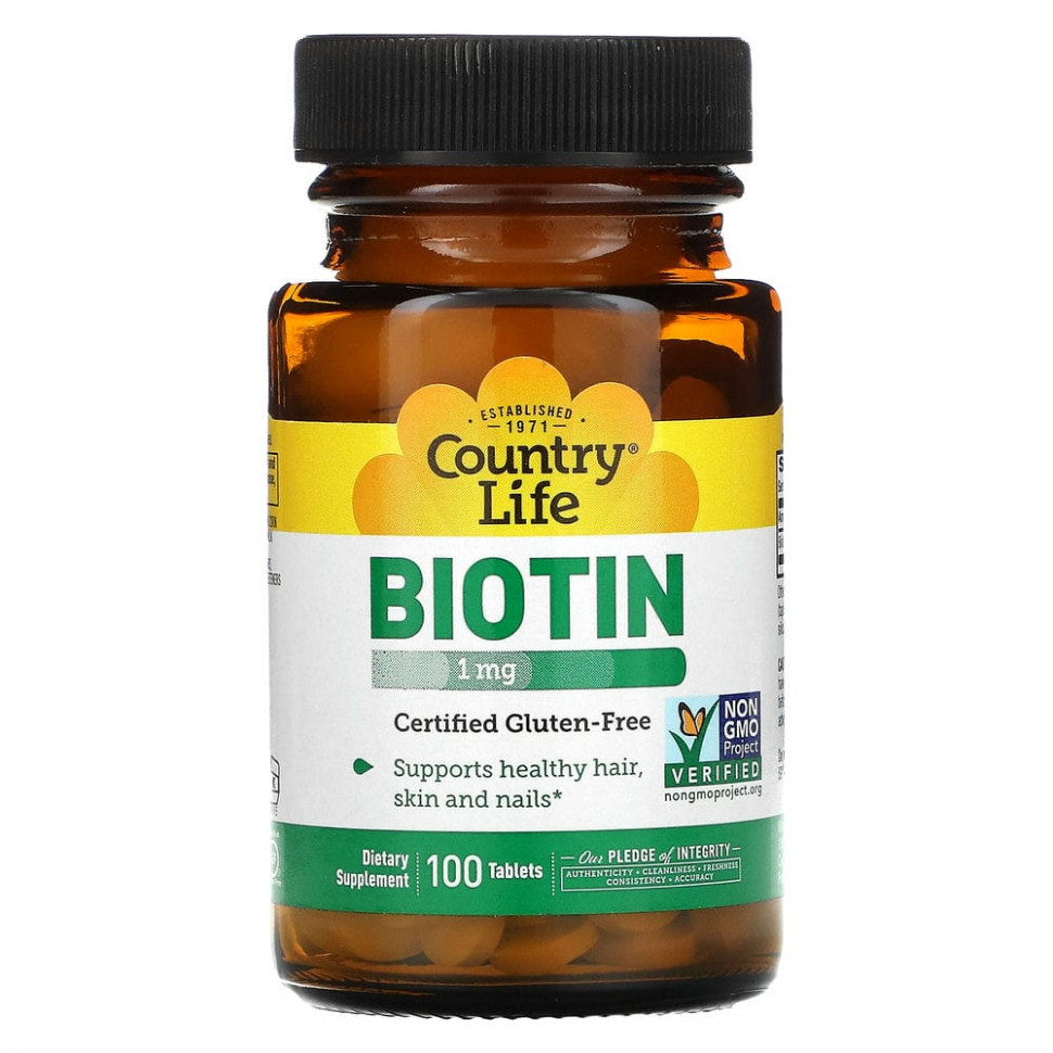 ���� ������ (Iherb) Country Life, ������, 1 ��, 100 ��������, ������ �� 1790 ���