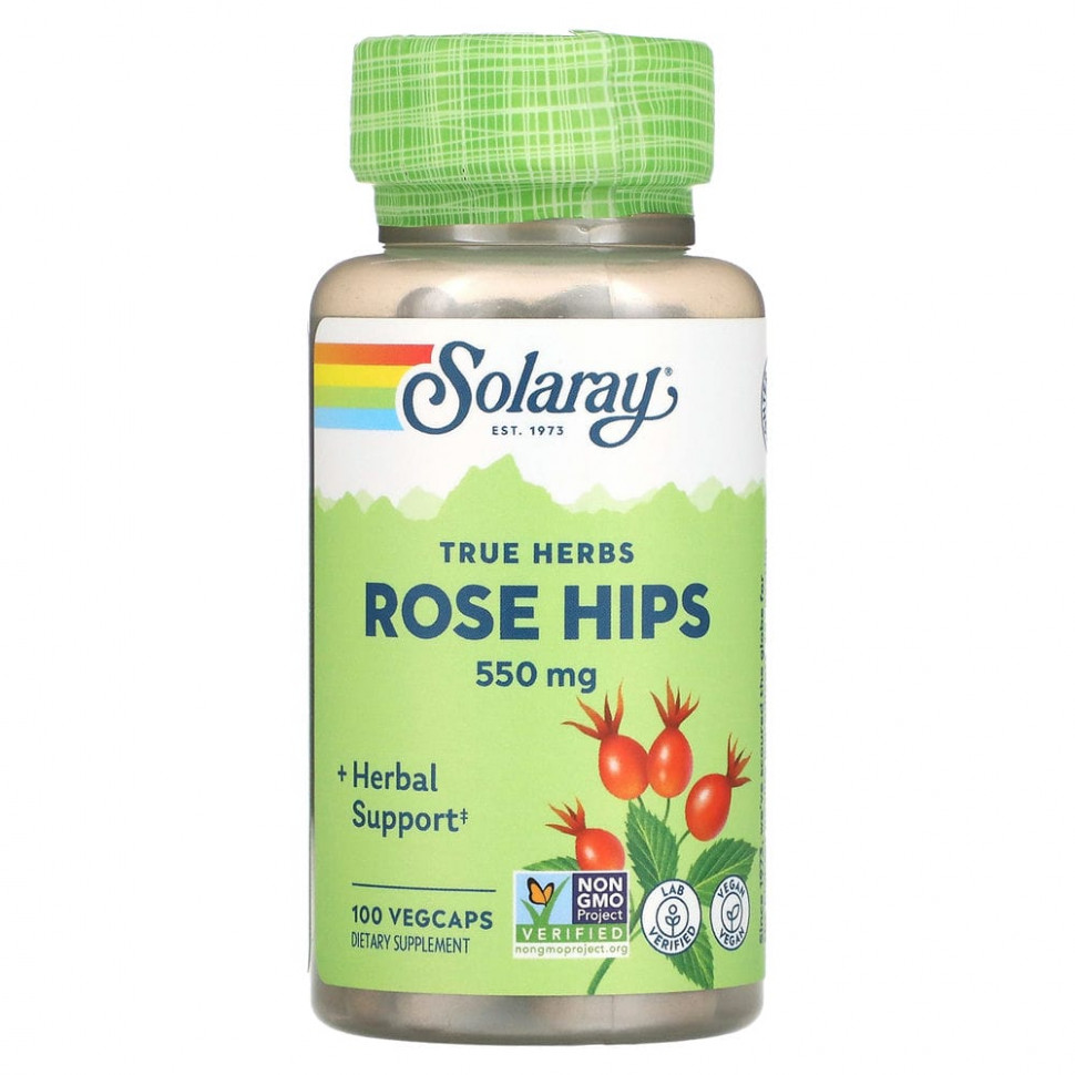���� ������ (Iherb) Solaray, ��������, 550 ��, 100 ����� ��������� ������, ������ �� 1480 ���