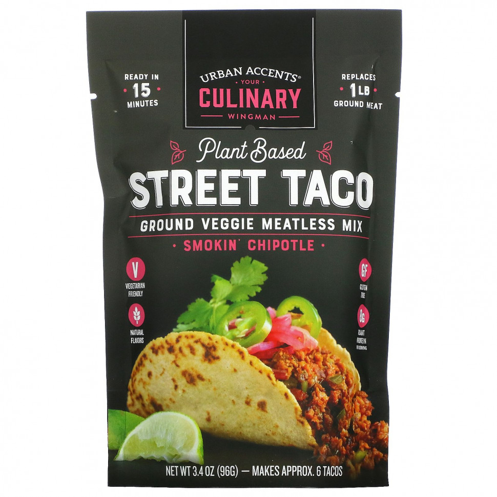 ���� ������ (Iherb) Urban Accents, Street Taco �� ������������ ������, ������������ ������� ����� ��� ����, ������� ��� �������, 96 � (3,4 �����), ������ �� 1220 ���