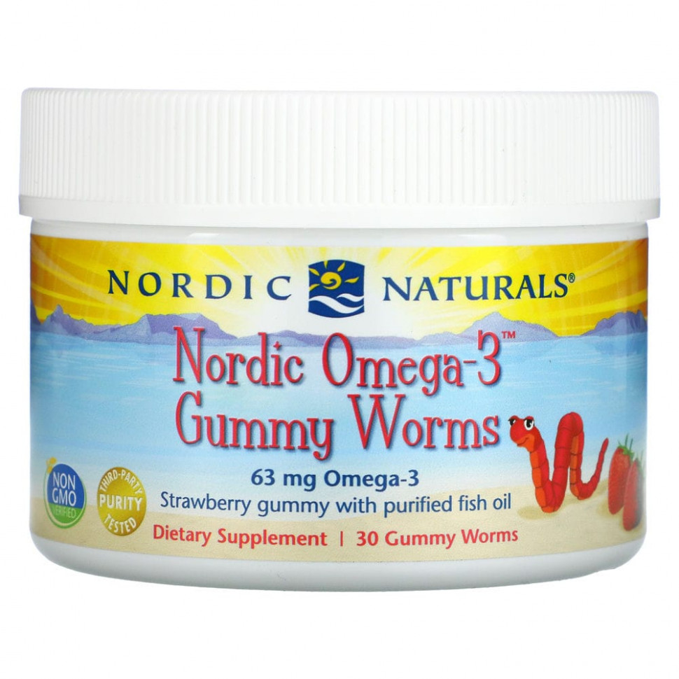 ���� ������ (Iherb) Nordic Naturals, ����������� �������� Nordic Omega-3 �� ������ ��������, 63 ��, 30 ����������� ���������, ������ �� 4470 ���
