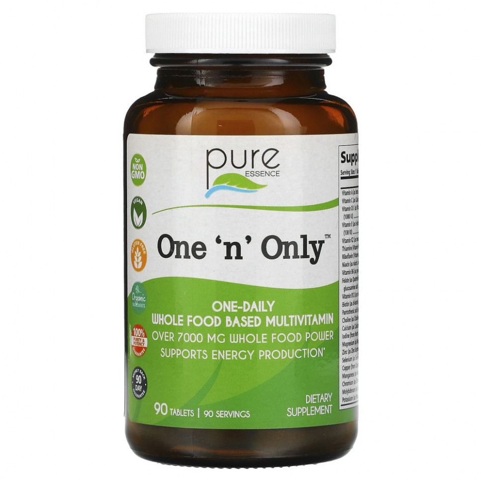 ���� ������ (Iherb) Pure Essence, One 'n' Only, ������������� ��������������, 90 ��������, ������ �� 10570 ���