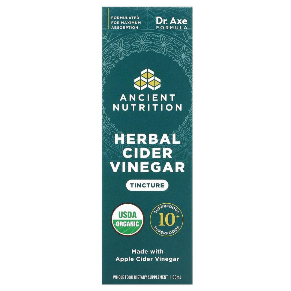 ���� ������ (Iherb) Dr. Axe / Ancient Nutrition, �������� �����, 60 ��, ������ �� 6570 ���