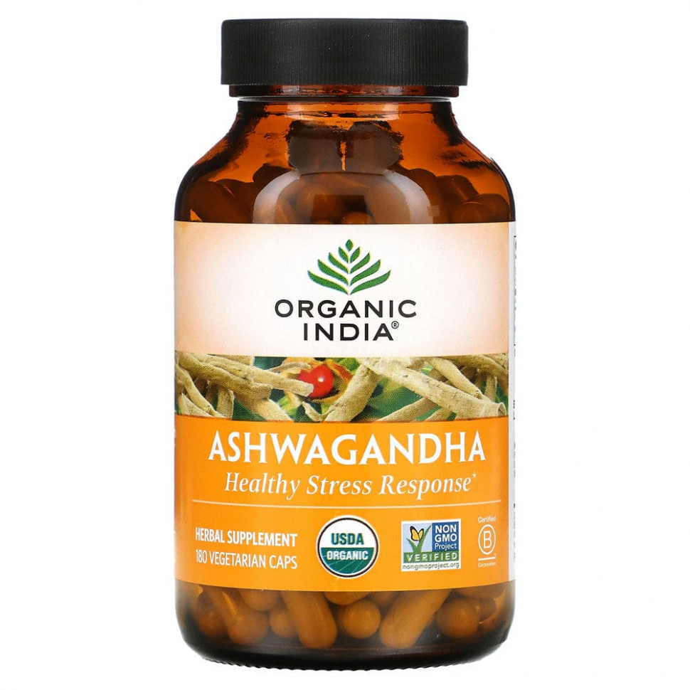 ���� ������ (Iherb) Organic India, ���������, 180 �������������� ������, ������ �� 6320 ���