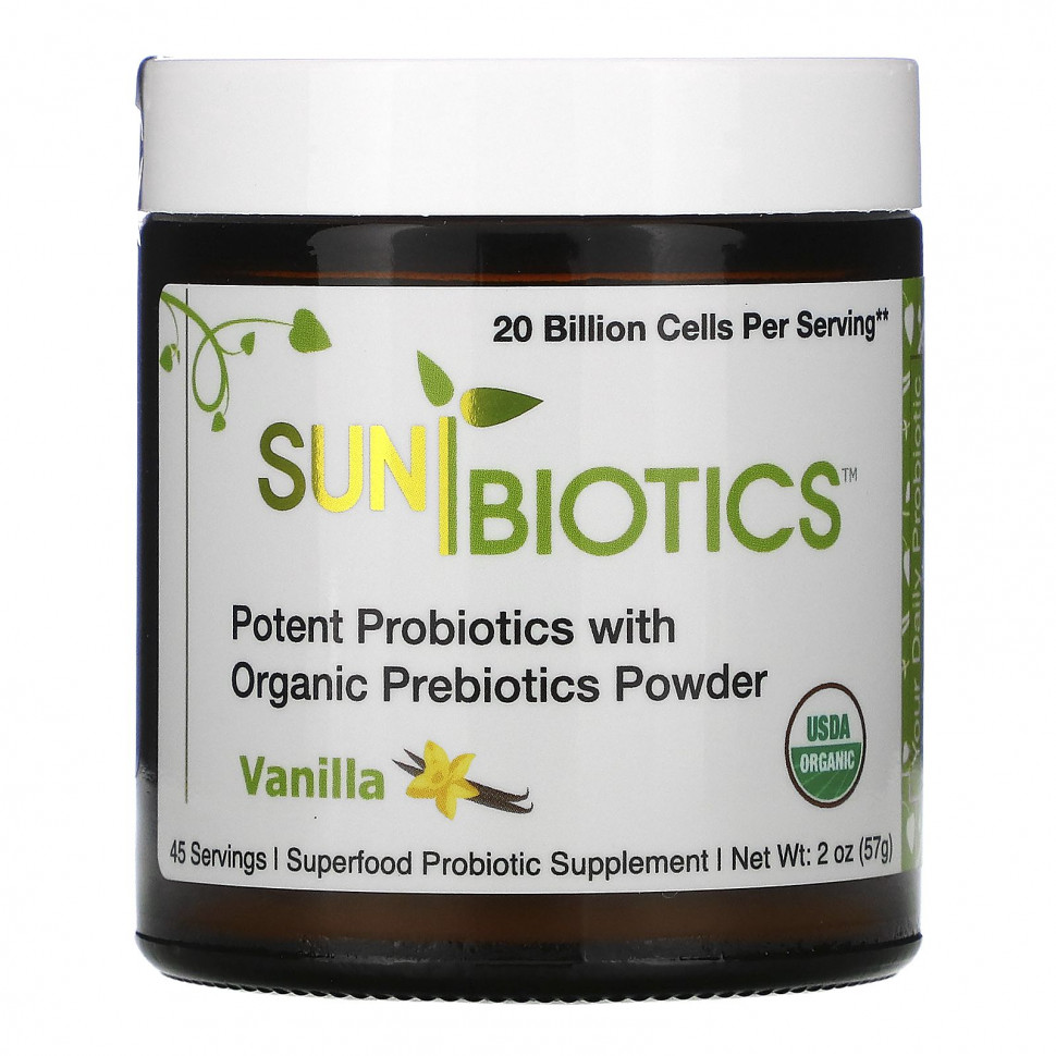 ���� ������ (Iherb) Sunbiotics, ������ ���������� � ������� � ������������� ������������, ������, 57 � (2 �����), ������ �� 4820 ���