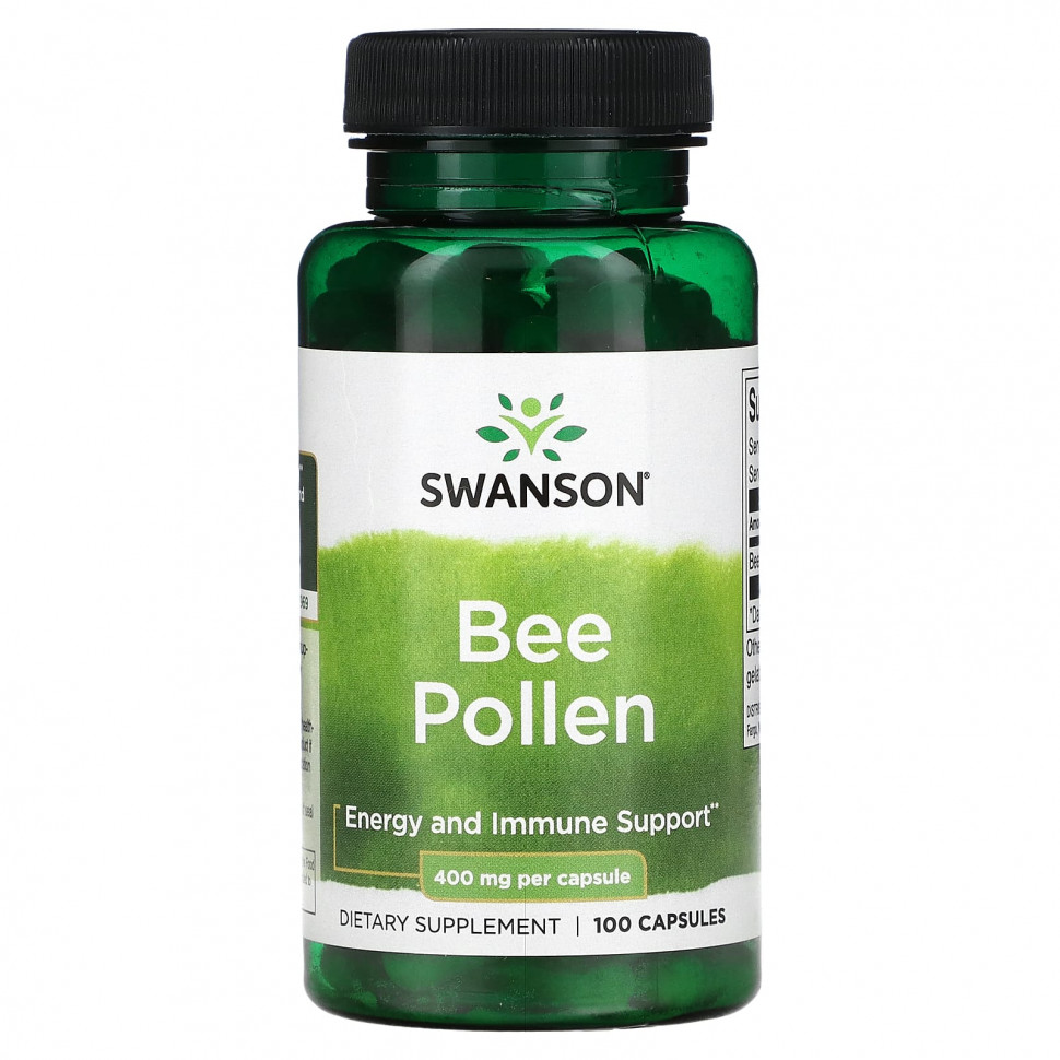 ���� ������ (Iherb) Swanson, �������� ������, 400 ��, 100 ������, ������ �� 920 ���