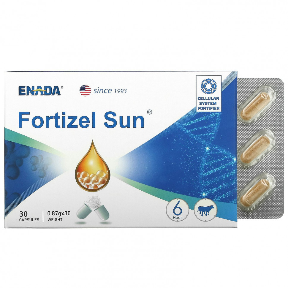   (Iherb) ENADA, Fortizel Sun,     , 30 ,   4930 