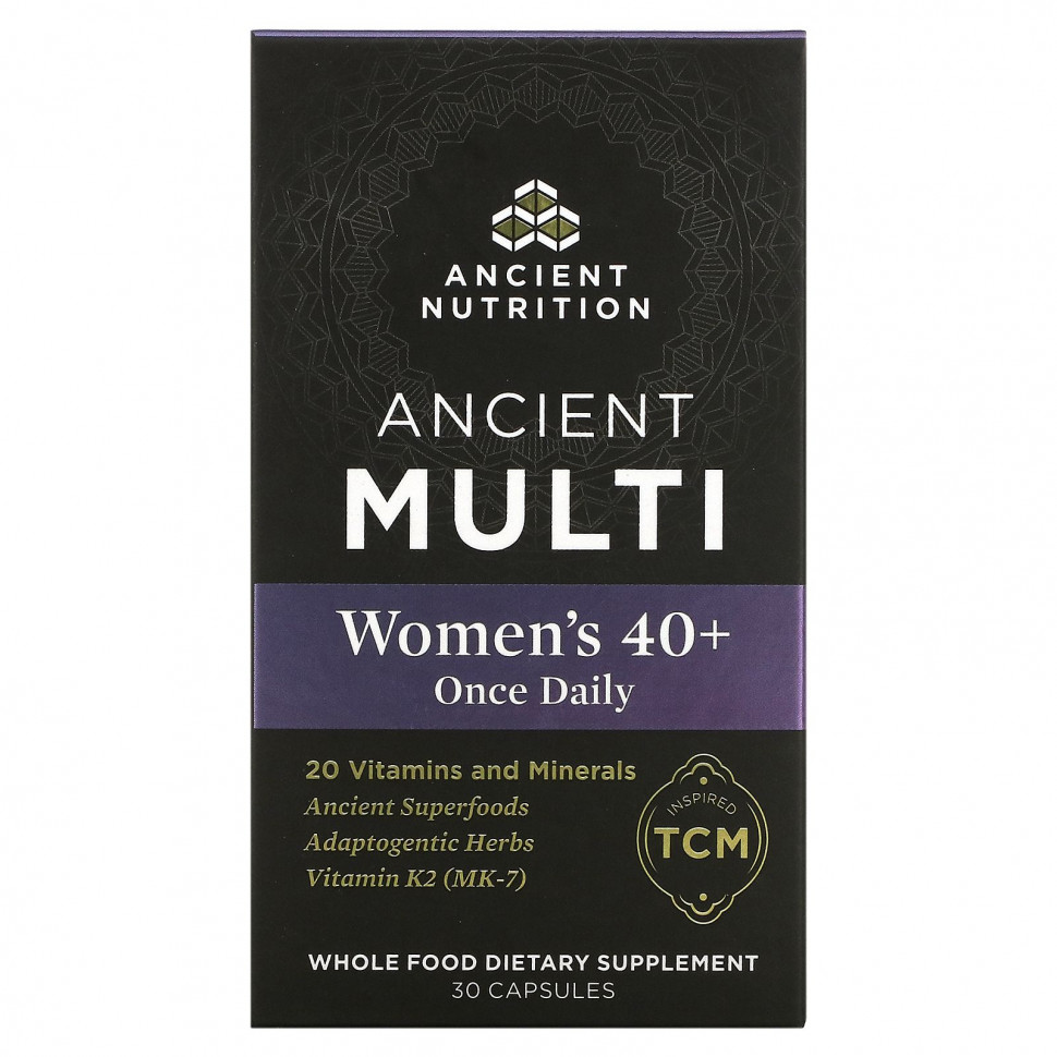 ���� ������ (Iherb) Dr. Axe / Ancient Nutrition, Ancient Multi, ��� ������ ������ 40 ���, 1 ��� � ����, 30 ������, ������ �� 4840 ���