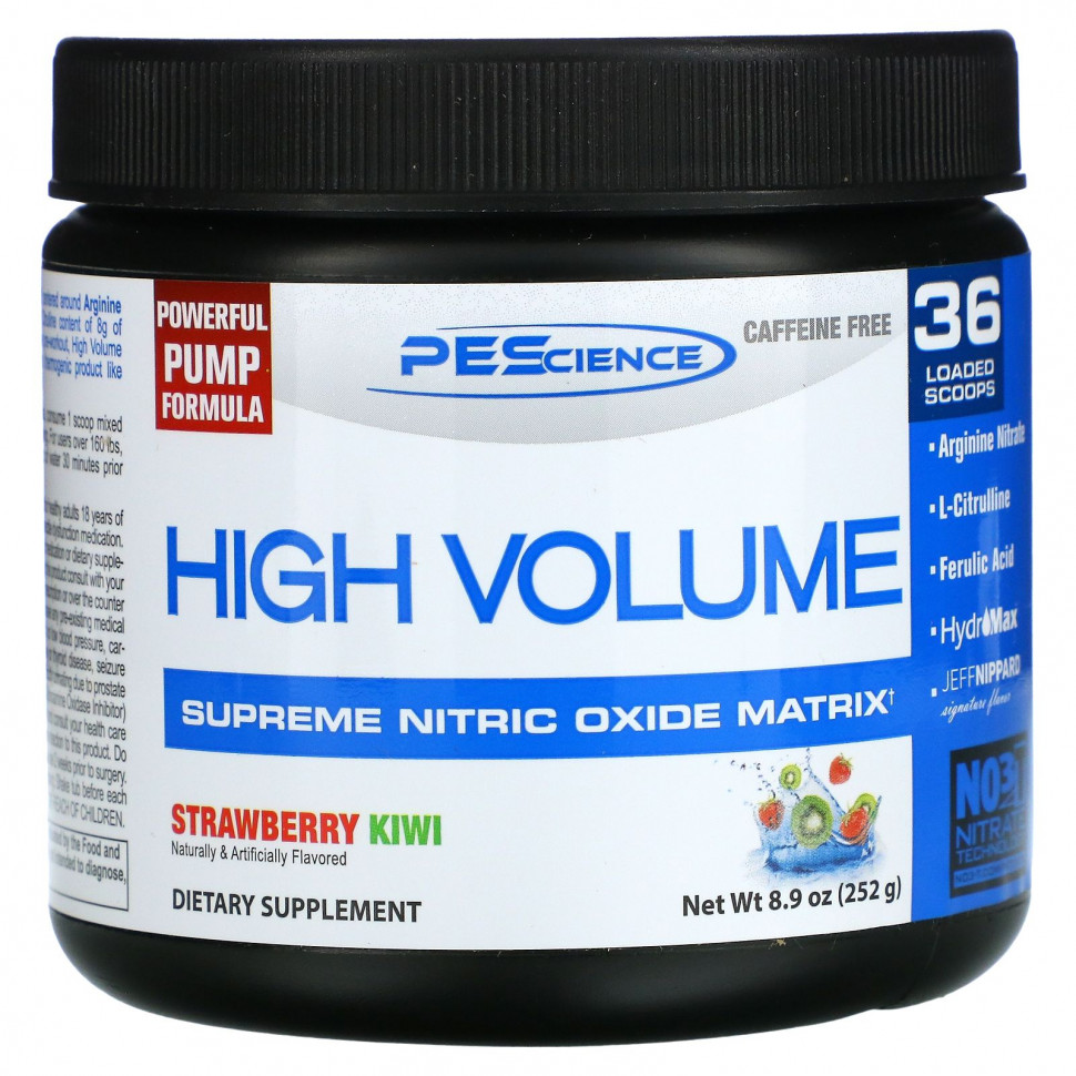 ���� ������ (Iherb) PEScience, High Volume, Supreme Nitric Oxide Matrix, �������� � ����, 252 � (8,9 �����), ������ �� 6020 ���