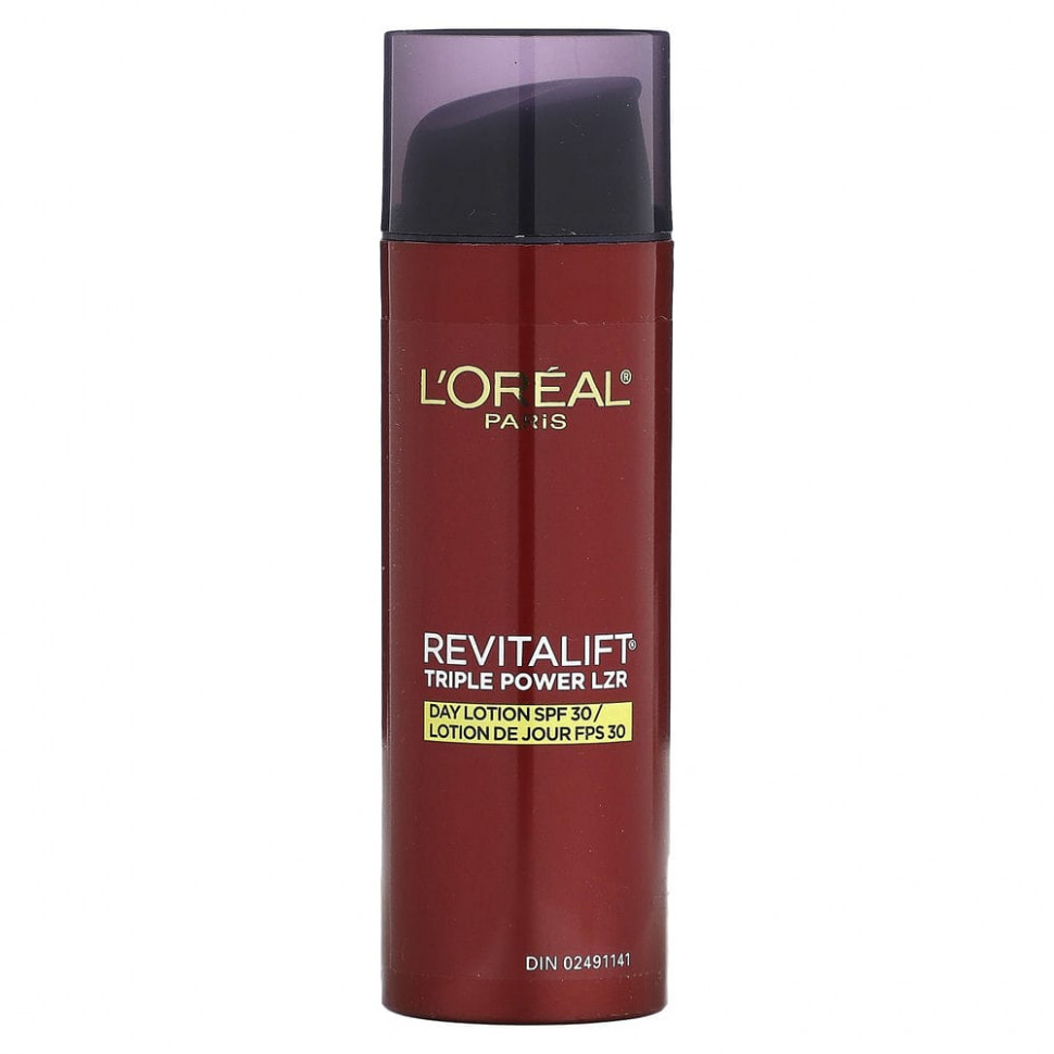 ���� ������ (Iherb) L'Or?al, Revitalift Triple Power LZR, ������� ������, SPF 30, 50 ��, ������ �� 6110 ���