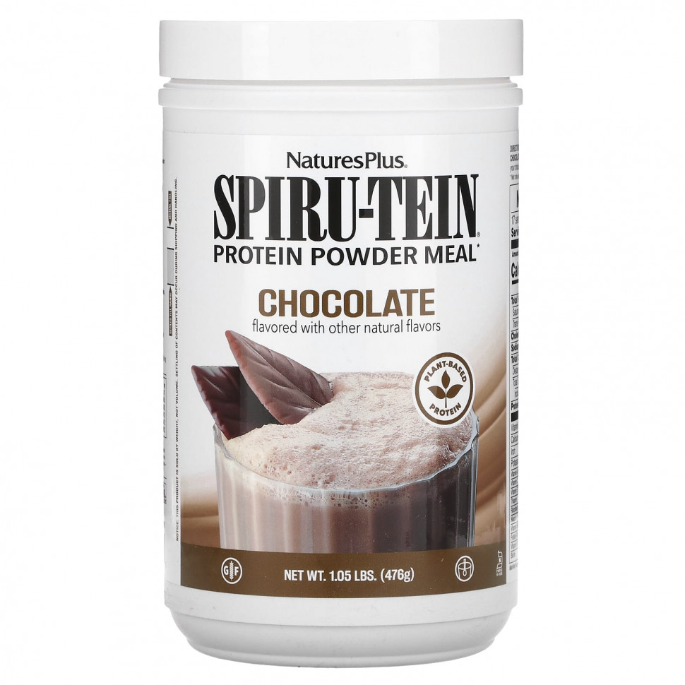 ���� ������ (Iherb) NaturesPlus, ����������� ������� Spiru-tein, ����������, 476 � (1,05 �����), ������ �� 4720 ���