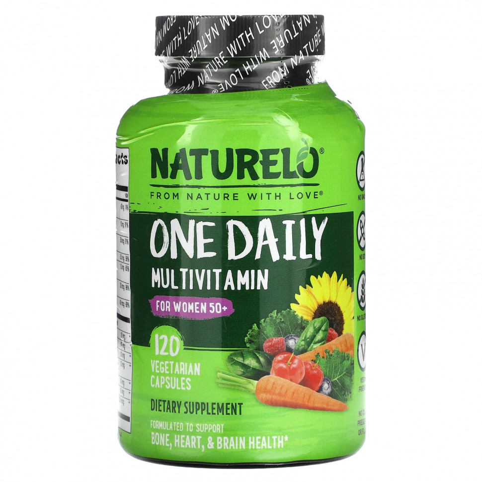 ���� ������ (Iherb) NATURELO, �������������� ��� ������ ������ 50 ���, 120 �������������� ������, ������ �� 7720 ���