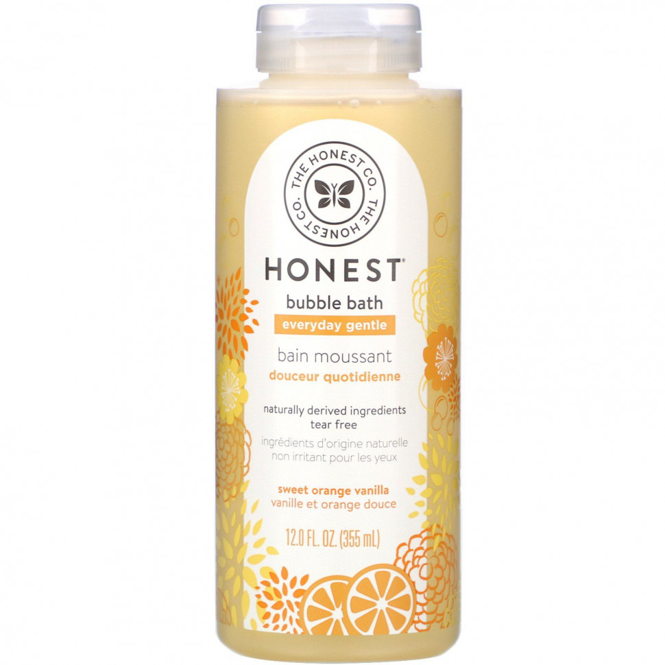 ���� ������ (Iherb) The Honest Company, Everyday Gentle Bubble Bath, ������� �������� � ������, 12,0 ������ ����� (355 ��), ������ �� 2670 ���