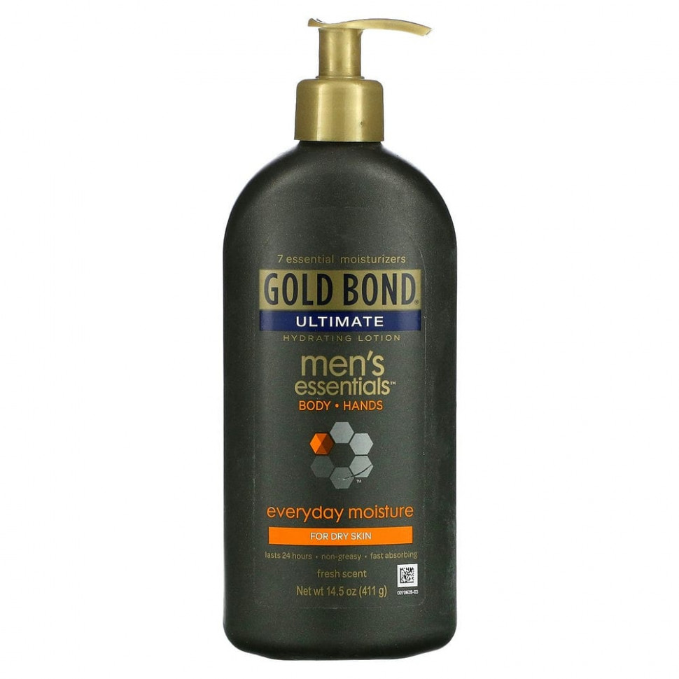 ���� ������ (Iherb) Gold Bond, Men's Essentials, ��������� ����������� ������, ������ ������, 411 � (14,5 �����), ������ �� 3080 ���